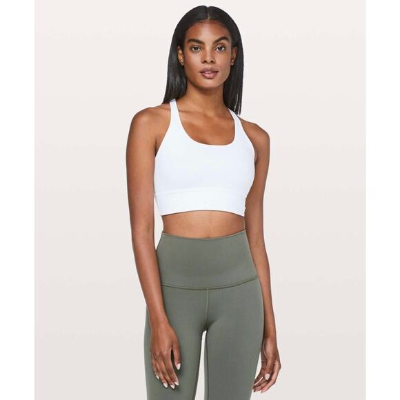 Lululemon Mind Over Miles Bra in White - Picture 2 of 7